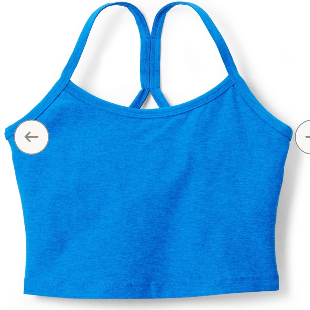 Cobalt Blue Beyond Yoga Racerback Tank